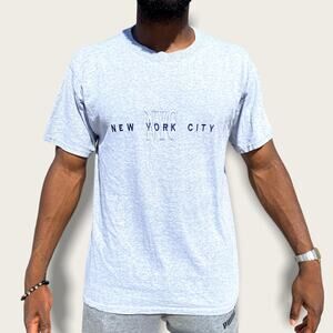 New York City Stitched Travel Tee Large